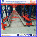 Steel Warehouse Pallet Runner Mole Racking / Radio Shuttle Racking